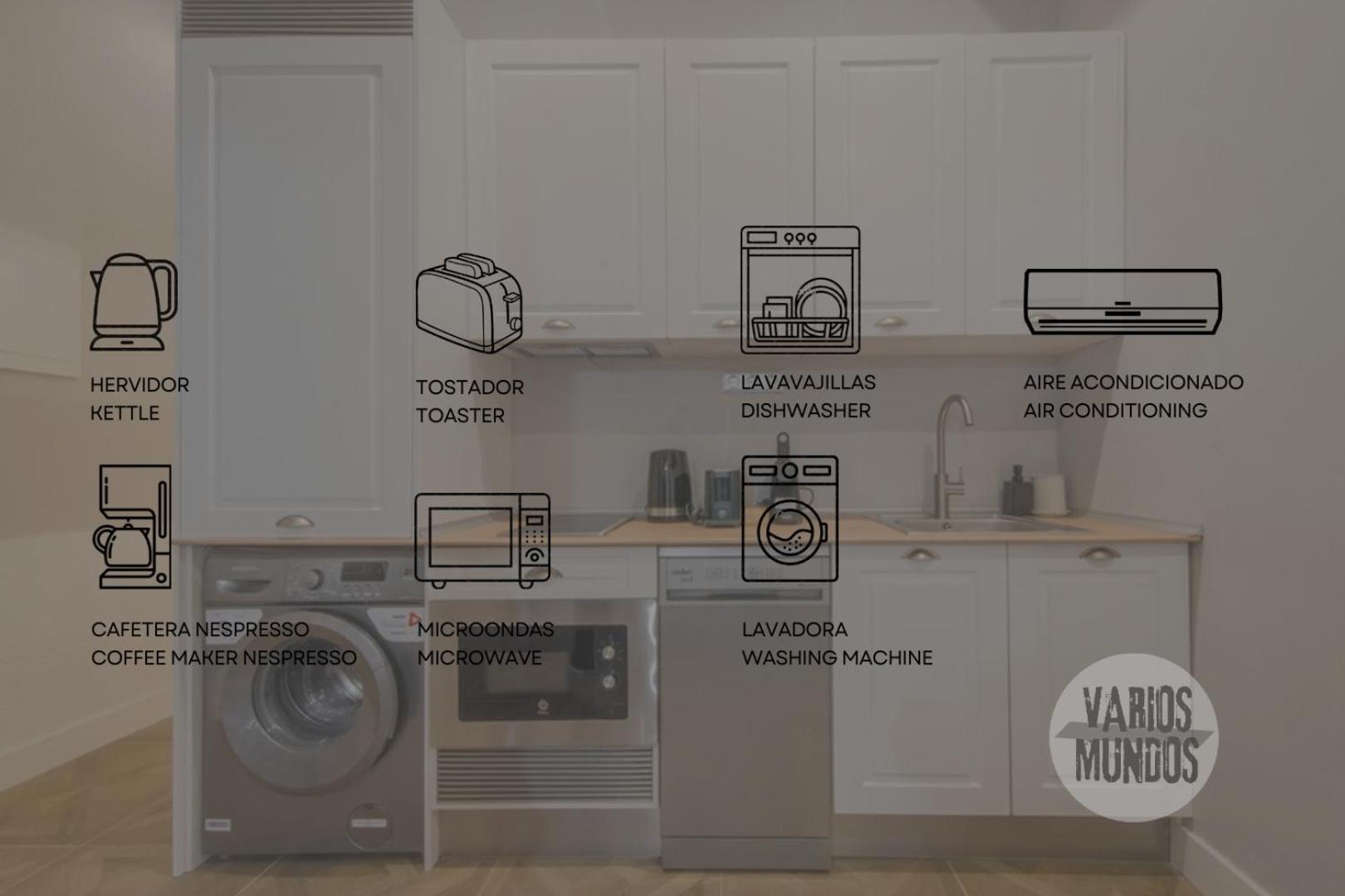 Super Nice Apt Para 10Pax En Malasana-Centro E3 Madrid Kültér fotó